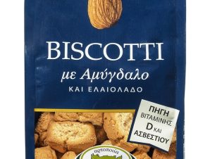 Biscotti με Αμύγδαλο και Ελαιόλαδο Το Μάννα (160g)