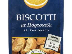 Biscotti με Πορτοκάλι και Ελαιόλαδο Το Μάννα (160g)