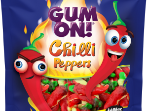 Ζελίνια Chilli Peppers Gum On! (80g)