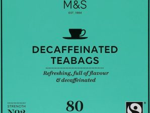 80 Φακελάκια Τσαγιού Χωρίς Καφεϊνη Marks & Spencer (250g)