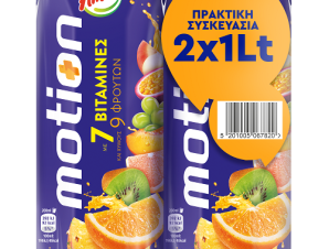 Φυσικός Χυμός 9 Φρούτων 2 τεμ Amita Motion (2×1 lt)