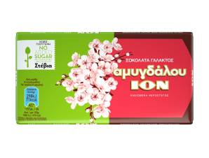 Σοκολάτα Αμυγδάλου με Stevia ΙΟΝ (60g)