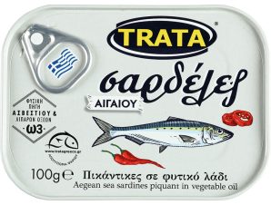 Σαρδέλες Αιγαίου Πικάντικες Trata (100 g)