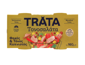 Τονοσαλάτα με Φακές & Καπνιστό Τόνο Trata (2×160 g) 