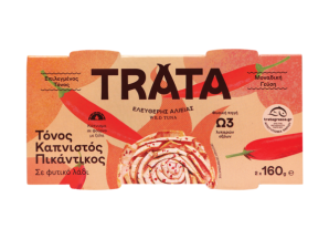 Τόνος Καπνιστός Πικάντικος Trata (2×160 g)