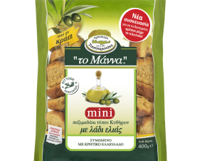 Παξιμαδάκια Λαδιού Mini Το Μάννα (400g)