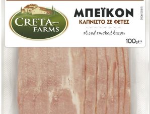 Μπέικον Καπνιστό 6 Φέτες Εν Ελλάδι Creta Farms (100 g) -0.40€