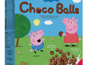 Δημητριακά Peppa Pig Choco Balls Nutri Valley (375g)