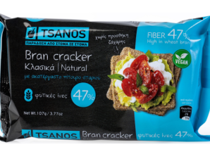 Crackers Bran Κλασικά, Τσάνος (107g)