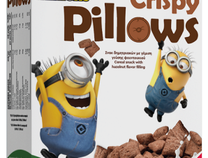 Δημητριακά Minions Crispy Pilows Nutri Valley (375g)