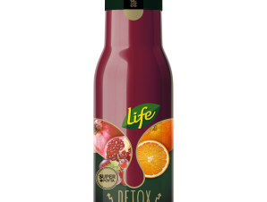 Χυμός Σταφύλι, Μήλο, Πορτοκάλι, Ρόδι Life Fresh (400 ml)