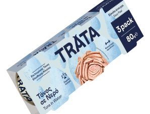 Τόνος σε Νερό Trata (3Χ80g)